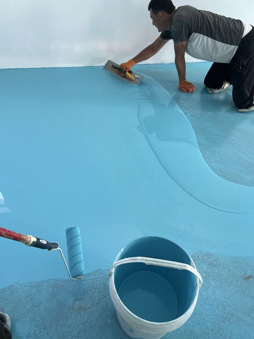 Epoksit pol qoplamasi Mustahkam va chiroyli pol