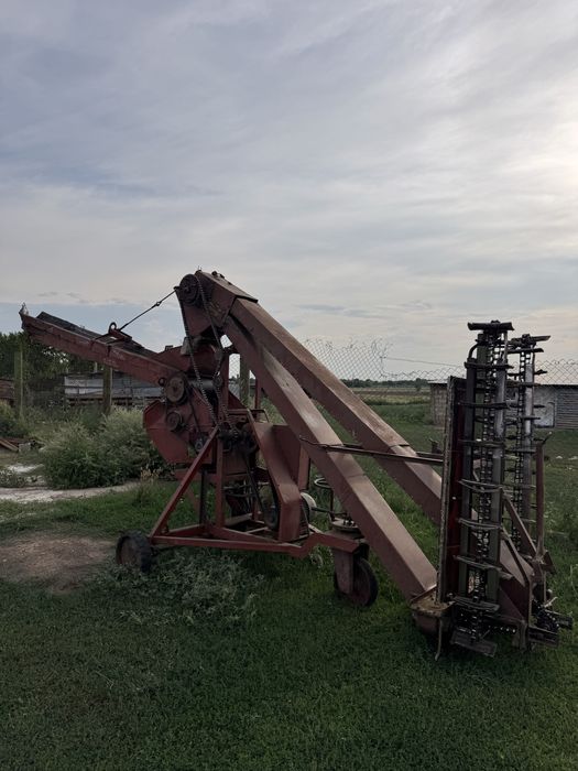 Погрузчик зерна, зерномет