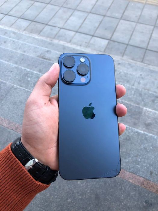 Iphone 15 pro max 256 gb 87% karobka bor chaqa chuqas bor