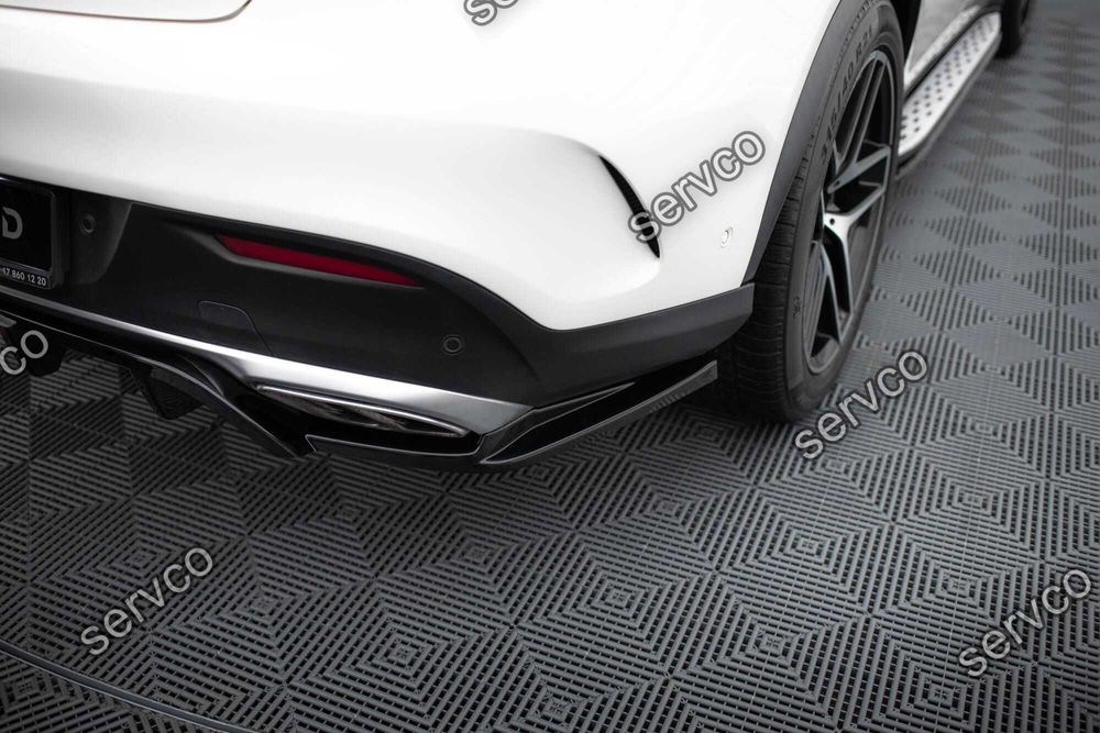 Prelungire splitter bara spate Mercedes GLE C292 43 AMG Coupe 2015-2019 v5 - Maxton Design