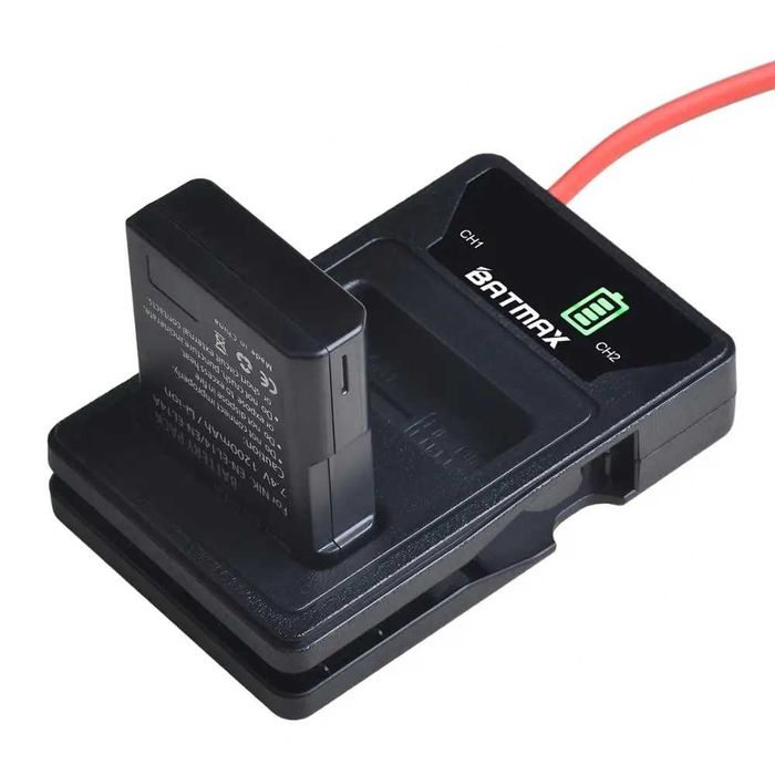 Set 2 acumulatori EN-EL14 + incarcator Nikon D3100 D3200 D5100 D5300