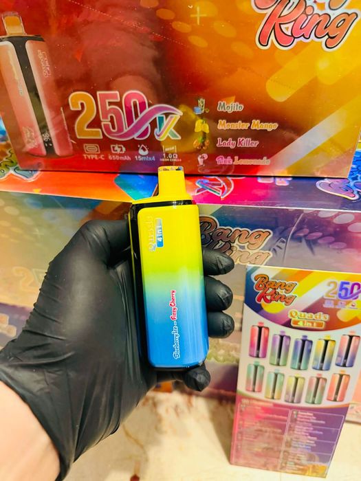 Vape 250.000 Puffs 4 Arome Abur Mult Reincarcabil