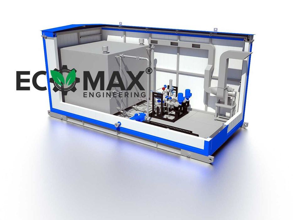 Станция производства и дозирования хлора гипохлорита натрия