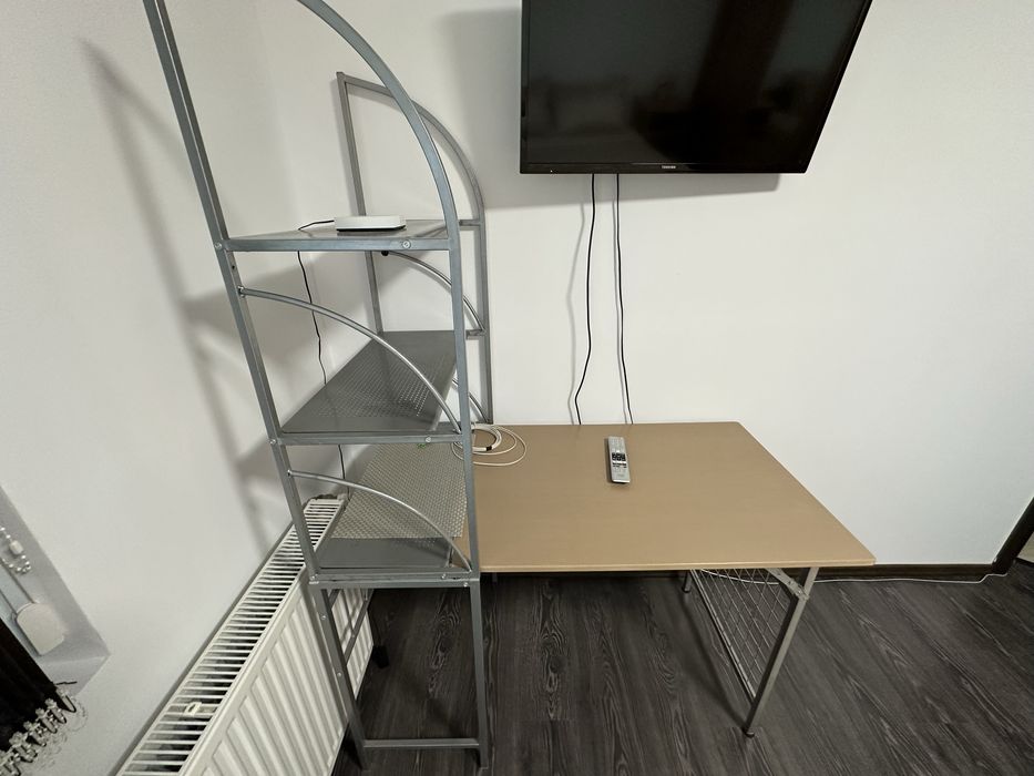 Birou cu etajere 120/60 cm, nou !