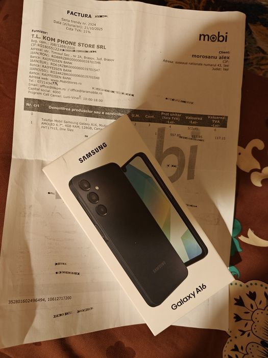 Samsung A16 sigilat garanție 4/128