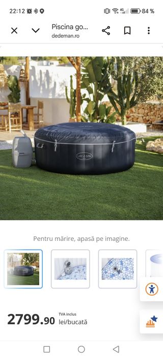 Jacuzzi piscină cu hidromasaj Lay Z SPA Miami  4 persoane 180 cm