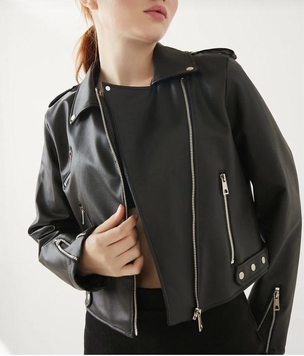 Кожено яке, ново!!!