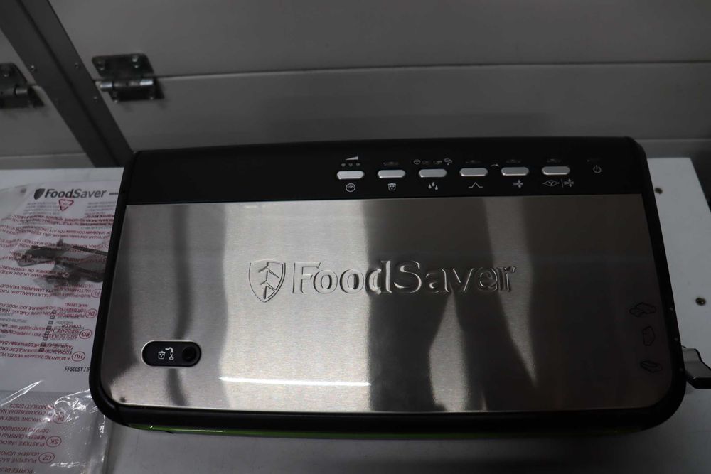 Уред за вакуумиране Foodsaver FFS005X-01, 28 см, 3 Скорости, Сребрист