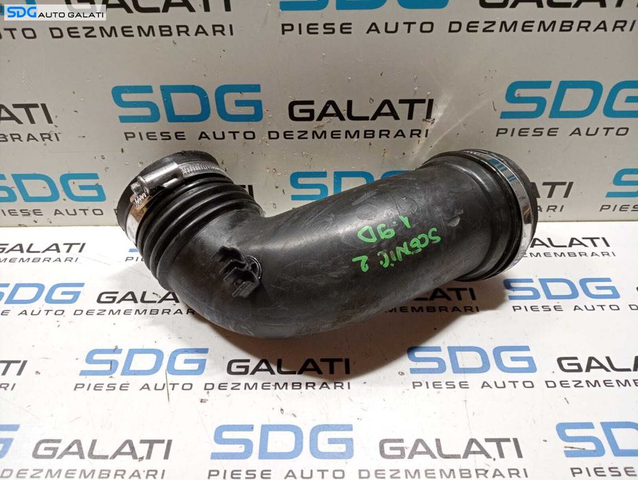 Tub Tubulatura Conducta Admisie Presiune Aer Intercooler Turbo Turbina Turbosuflanta Renault Laguna 2 1.9 DCI 2001 - 2007 Cod 8200201614 [M5389]