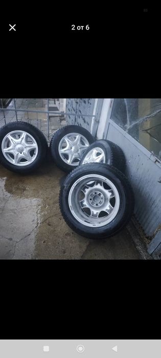 Гуми с джанти 4/100 Рено зимни гуми