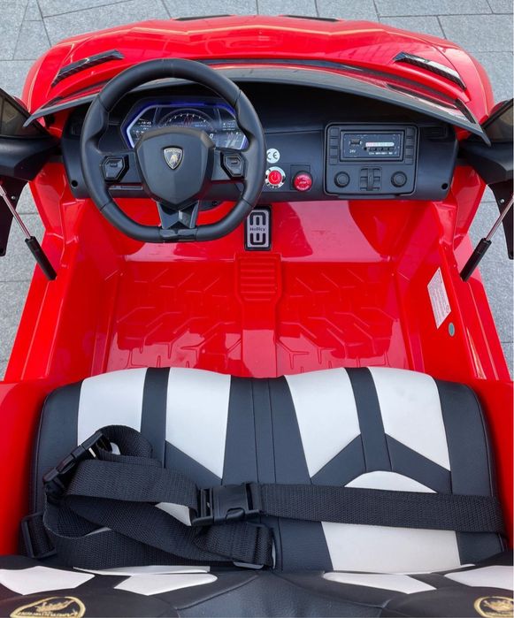 Детский электромобиль Lamborghini Aventador SVJ 24V с монитором