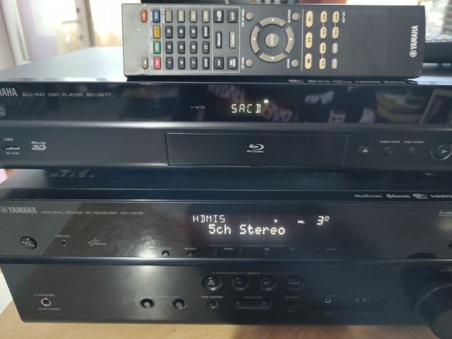 Bluray player SACD Yamaha BD-S667 HDMI, YouTube,3D