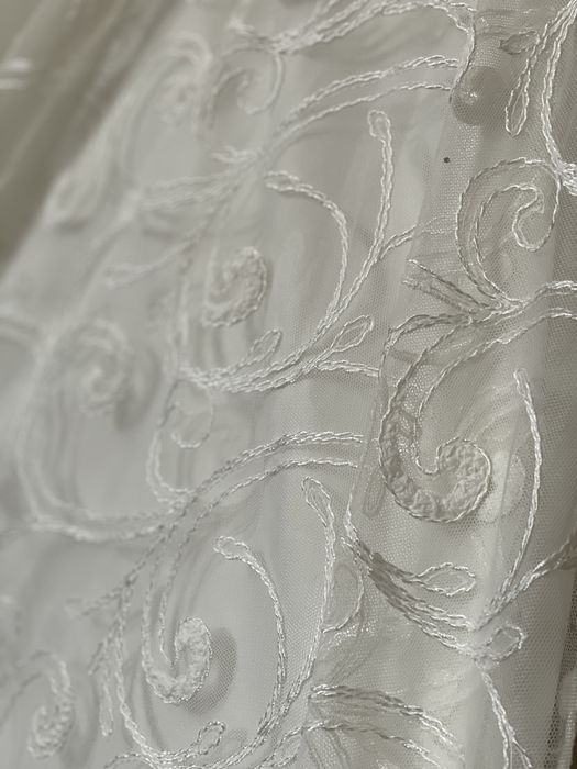 Белое платье бальное - свадебное