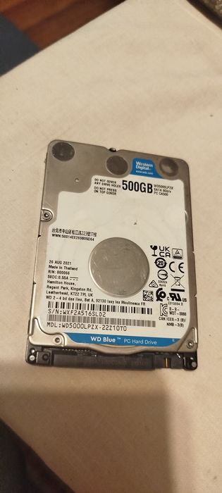 Hard disk 500Gb Western Digital
