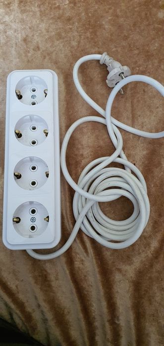 Электро удлинитель, 3м ,новый