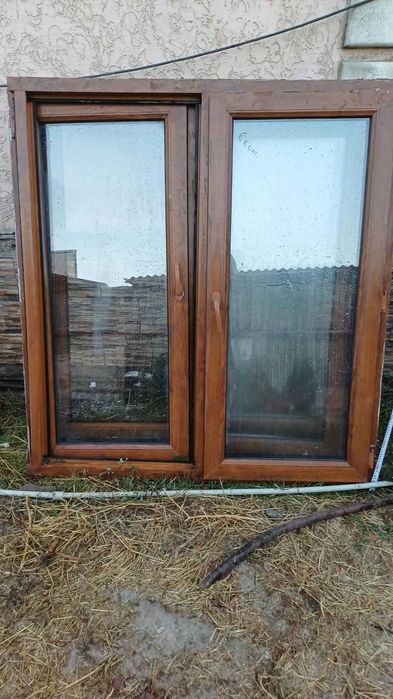 Готовые окна со стеклами
