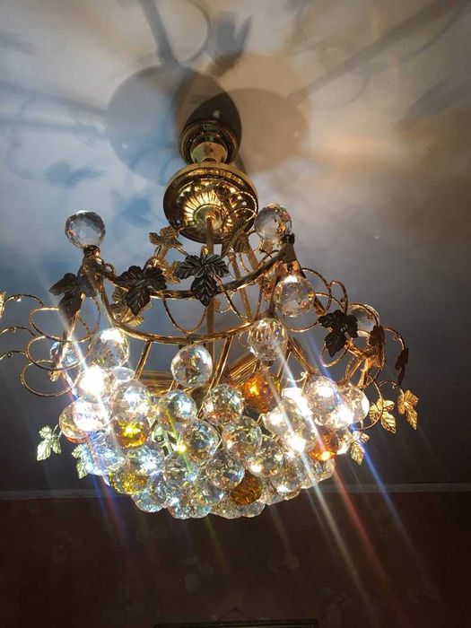 люстра хрустальная