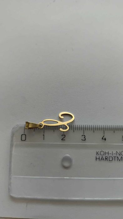(AG 35) Medalion aur 14K "litera C" B.34453.2 /Garantie 2 ani/ 275 lei