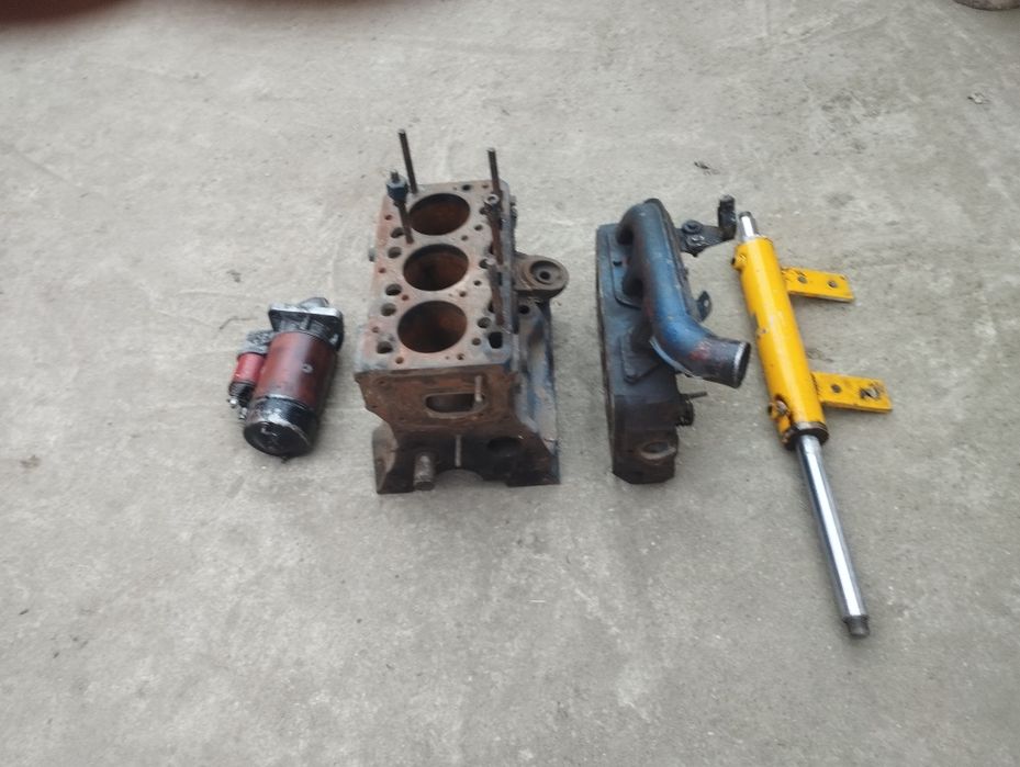 Bloc motor + chiulasa+electromotor+cilindru danfus