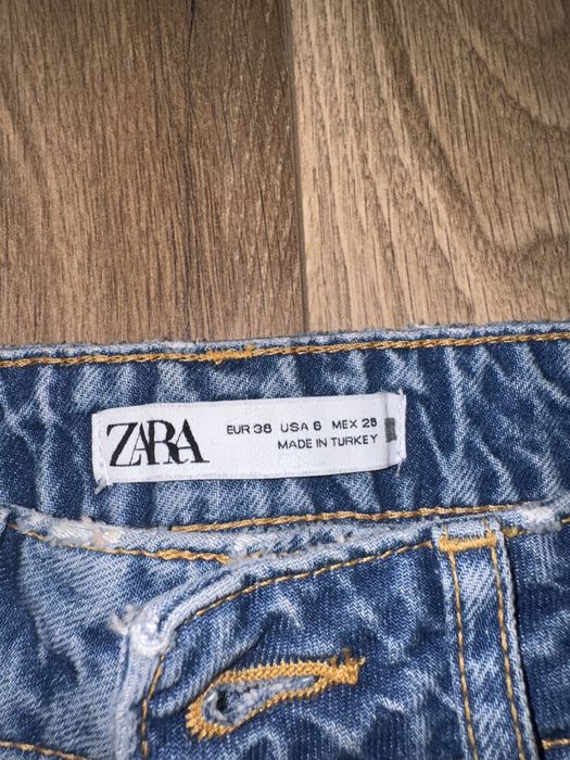 Дънки с перли Зара размер 38/М