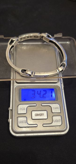 Brățară argint masivă