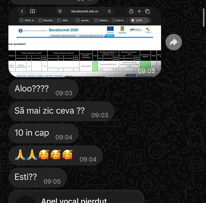 Meditații BAC Biologie