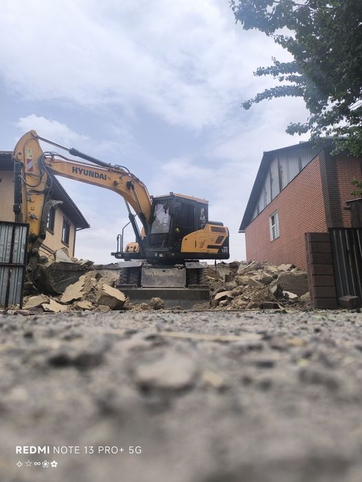 Экскаватор Услуги Эксковатора Алматы