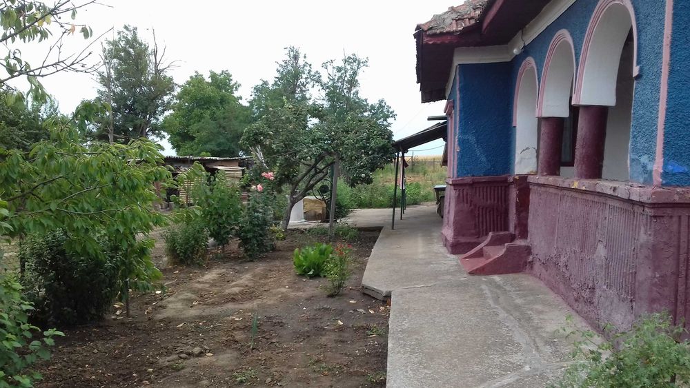 Vând  teren  extravilan    intravilan cu   casă   demolabilă.  in    Surlari
