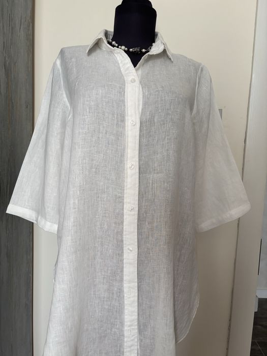 Риза лен Massimo Dutti M