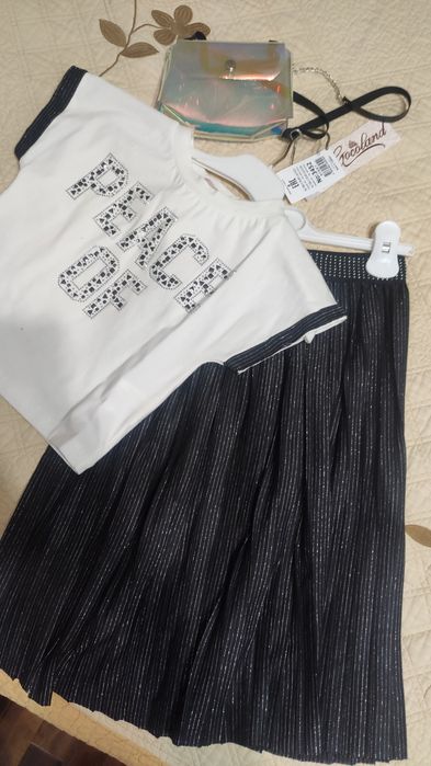 Двойка, юбка + майка