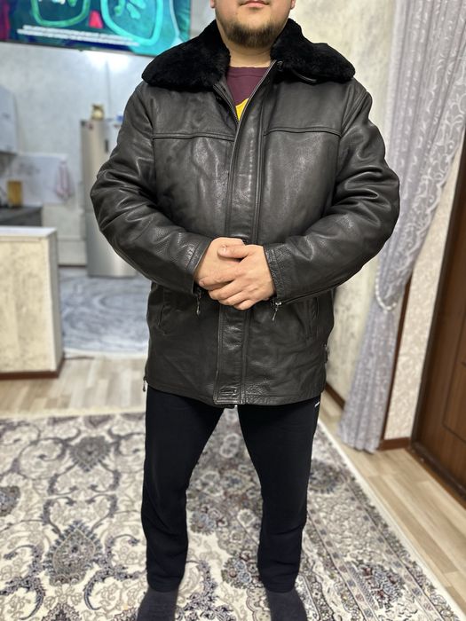 Mujskoy kojanniy kurtka