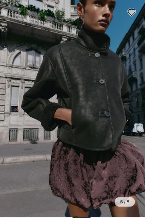Zara, Bershka ,Pull and Bear leather яке