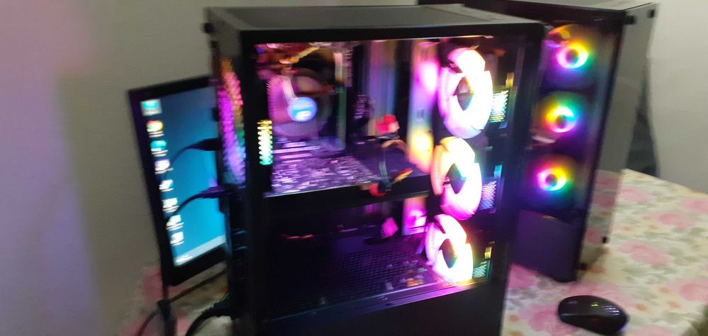 Pc Generatia 9 16gb DDR4 video GTX 1060 6gb ssd+hard calculator gaming