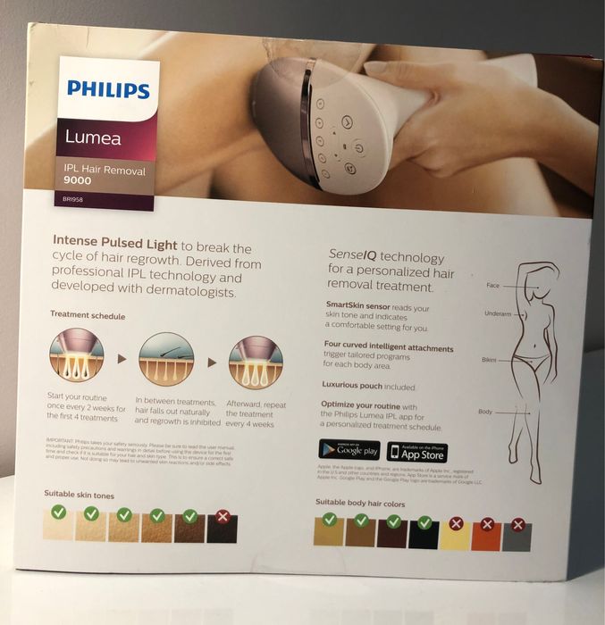 Фотоепилатор PHILIPS Lumea IPL 9000