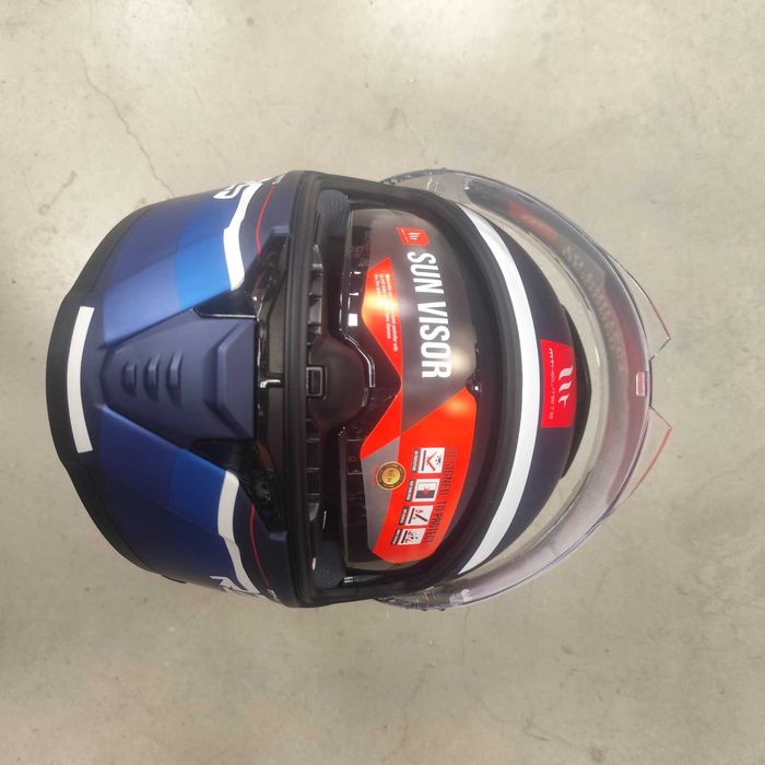 ПРОМОЦИЯ Каска MT Thunder 4 SV R25 C7 MATT BLUE - Код: 71844