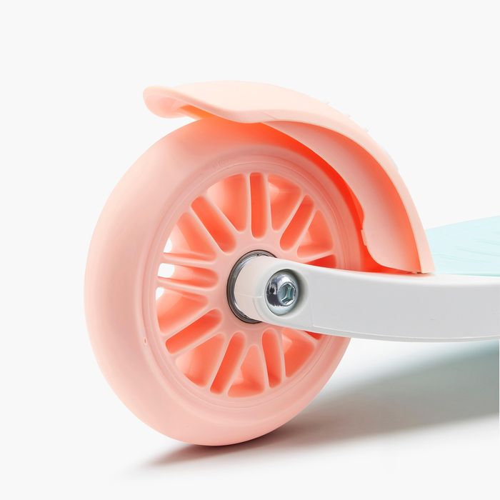 Trotinetă B1 500 alb-verde - produs resigilat - (SecondHand) Decathlon