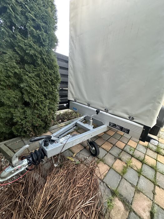 Remorca aluminiu UNSINN•1.3 t• sistem franare