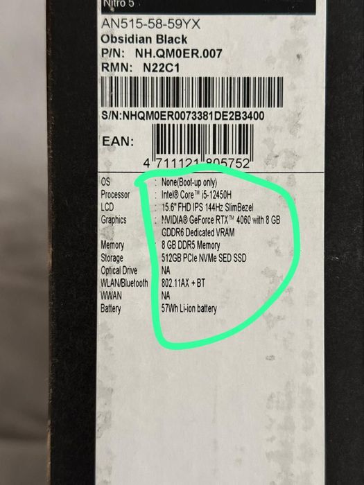 Продам игровой ноутбук