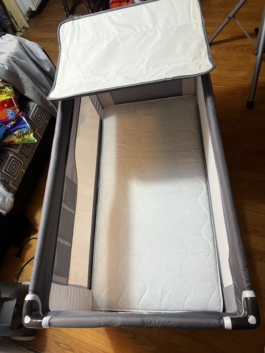 Patut pliant Wunderkid, 2 nivele+ Saltea cocos