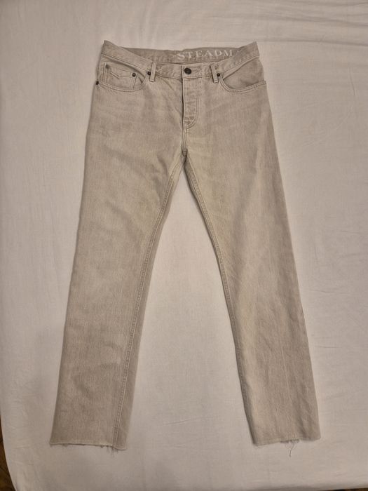 Blugi Burberry Brit de dama, culoare bej, marime 30R, in stare buna