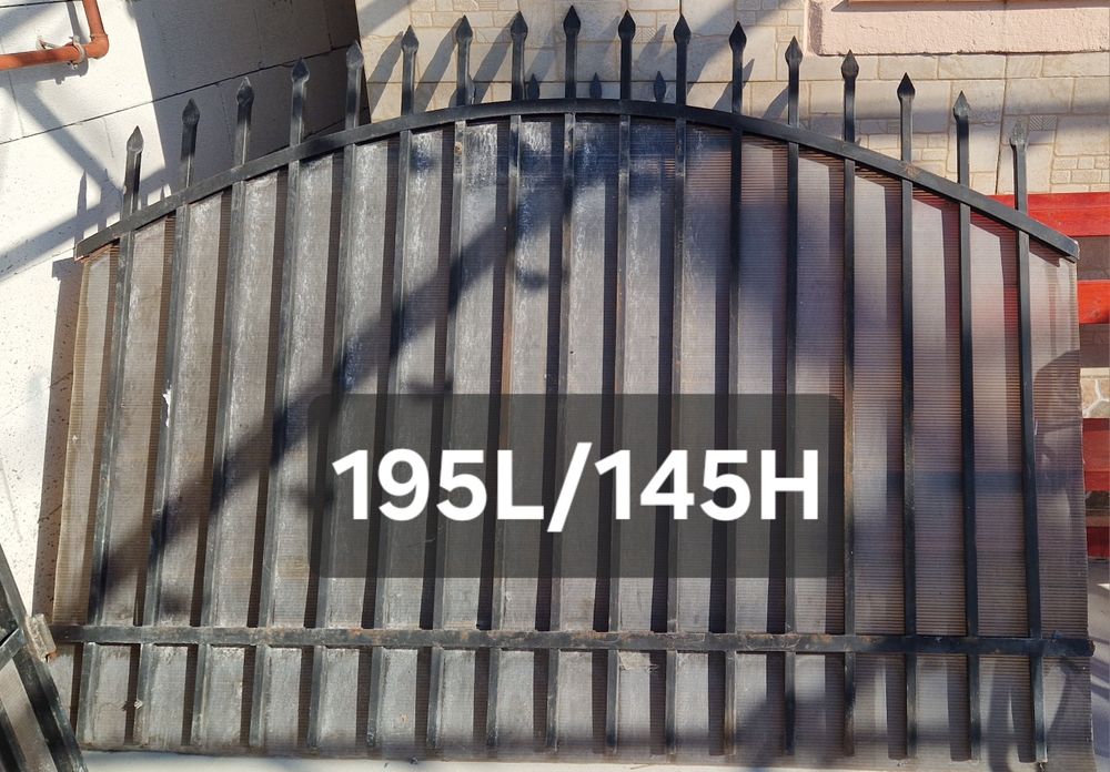 Vand porti si grilaje geam din fier forjat