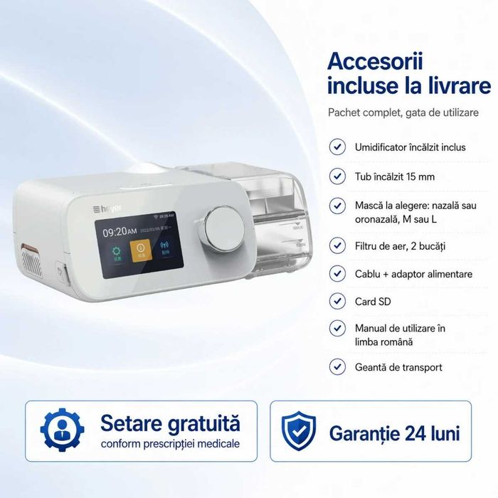Aparat Auto-CPAP pentru apnee in somn Heyer 20A Pro