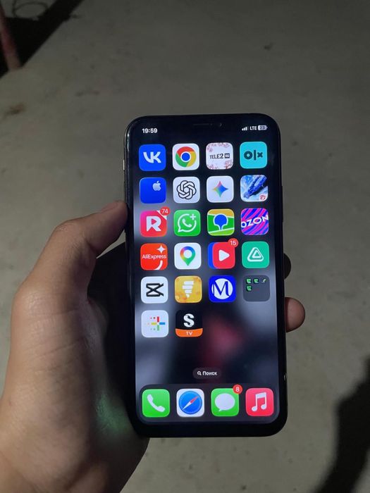 Айфон хс каробкасымен