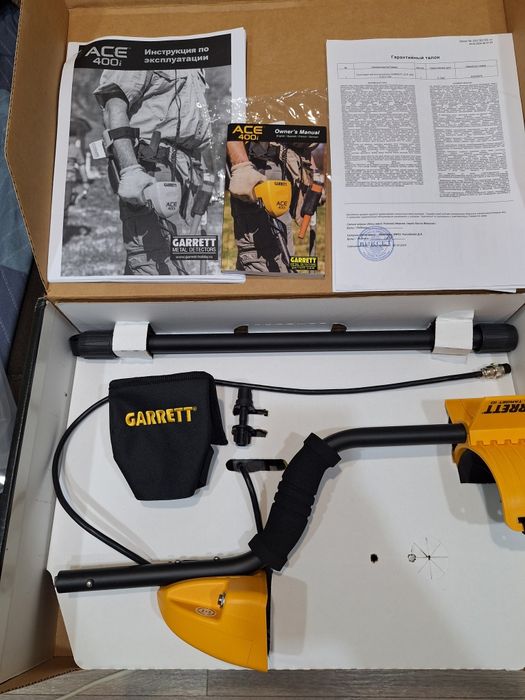 Продам металлоискатель Garrett ace 400i