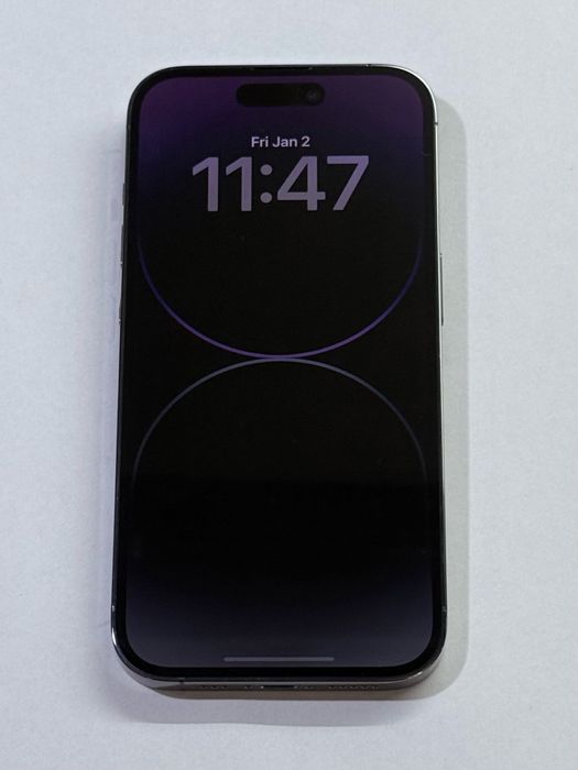 iPhone 14 Pro Purple 92% battery