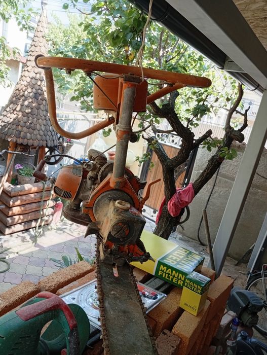 Drujba Ural veche Wintige tăiat lemne