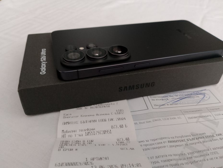 Samsung Glaxy S26 Ultra 256gb Гаранция