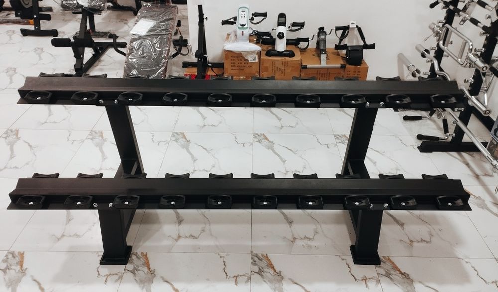 Гантел набор резиновый Axelus 2.5кг-25кг