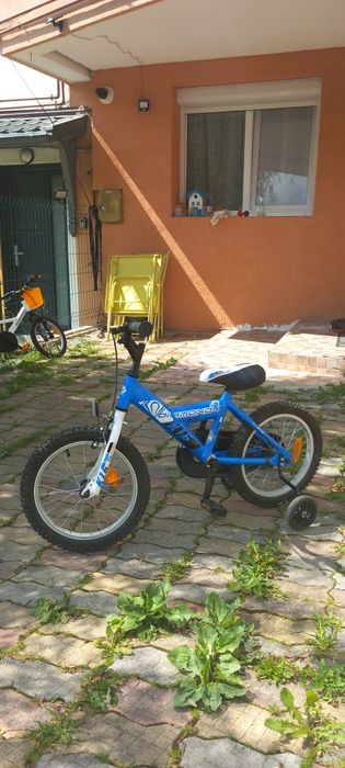 Bicicleta copii cu roti ajutatoare