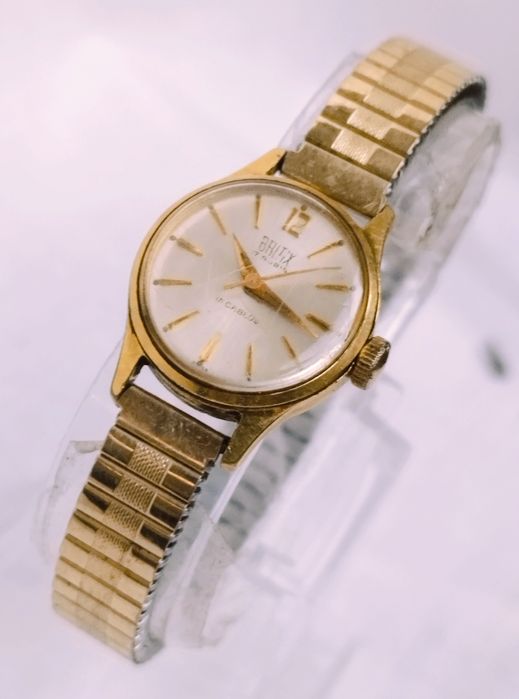 Ceas de damă vintage Britix mecanic, 17 Rubine, anii 1960.